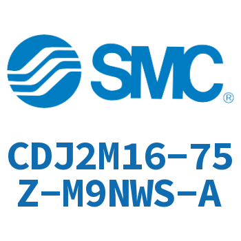 脚座型不锈钢迷你气缸 CDJ2M16-75Z-M9NWS-A