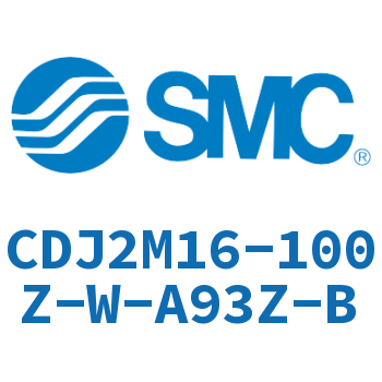 脚座型不锈钢迷你气缸 CDJ2M16-100Z-W-A93Z-B