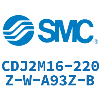 脚座型不锈钢迷你气缸 CDJ2M16-220Z-W-A93Z-B