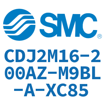 脚座型不锈钢迷你气缸 CDJ2M16-200AZ-M9BL-A-XC85