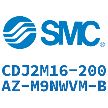 脚座型不锈钢迷你气缸 CDJ2M16-200AZ-M9NWVM-B