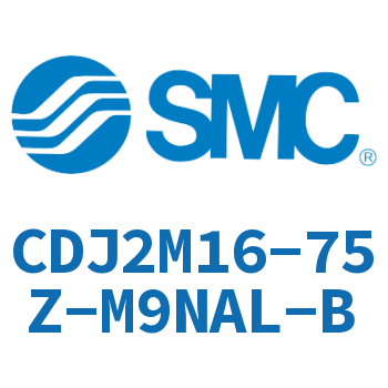 脚座型不锈钢迷你气缸 CDJ2M16-75Z-M9NAL-B