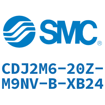 脚座型不锈钢迷你气缸 CDJ2M6-20Z-M9NV-B-XB24