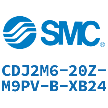 脚座型不锈钢迷你气缸 CDJ2M6-20Z-M9PV-B-XB24