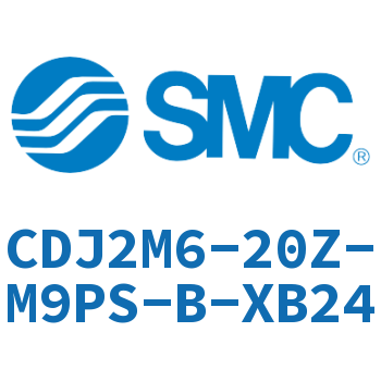 脚座型不锈钢迷你气缸 CDJ2M6-20Z-M9PS-B-XB24