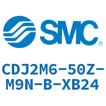 脚座型不锈钢迷你气缸 CDJ2M6-50Z-M9N-B-XB24