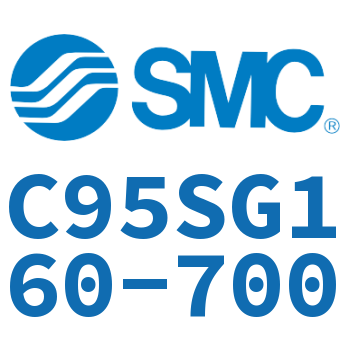 无杆侧法兰型标准气缸-C95SG160-700