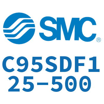 杆侧法兰型标准气缸-C95SDF125-500
