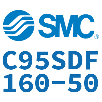 杆侧法兰型标准气缸-C95SDF160-50