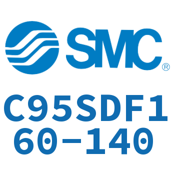 杆侧法兰型标准气缸-C95SDF160-140
