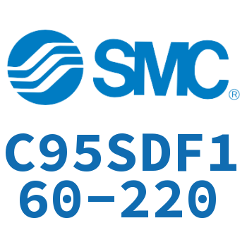 杆侧法兰型标准气缸-C95SDF160-220