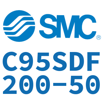 杆侧法兰型标准气缸-C95SDF200-50