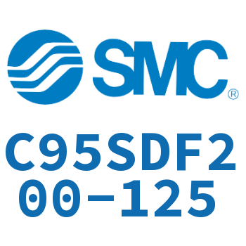 杆侧法兰型标准气缸-C95SDF200-125