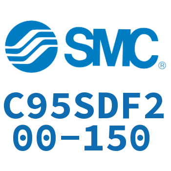 杆侧法兰型标准气缸-C95SDF200-150