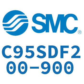 杆侧法兰型标准气缸-C95SDF200-900