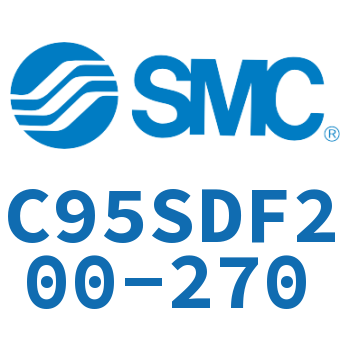 杆侧法兰型标准气缸-C95SDF200-270