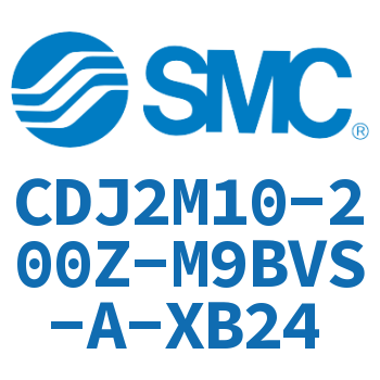 脚座型不锈钢迷你气缸 CDJ2M10-200Z-M9BVS-A-XB24