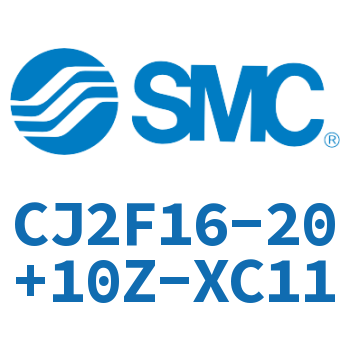 法兰型不锈钢迷你气缸 CJ2F16-20+10Z-XC11