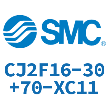 法兰型不锈钢迷你气缸 CJ2F16-30+70-XC11