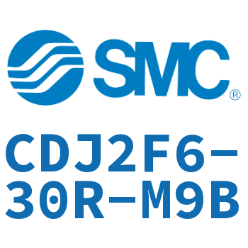 法兰型不锈钢迷你气缸 CDJ2F6-30R-M9B