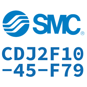 法兰型不锈钢迷你气缸 CDJ2F10-45-F79