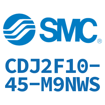 法兰型不锈钢迷你气缸 CDJ2F10-45-M9NWS