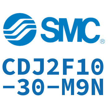 法兰型不锈钢迷你气缸 CDJ2F10-30-M9N