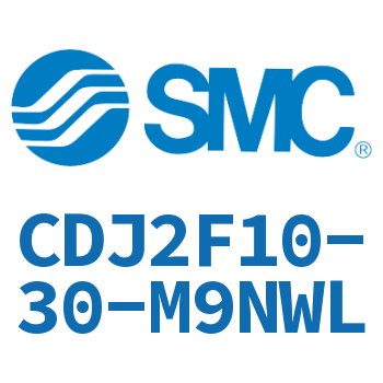 法兰型不锈钢迷你气缸 CDJ2F10-30-M9NWL