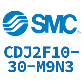 法兰型不锈钢迷你气缸 CDJ2F10-30-M9N3