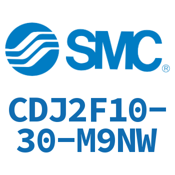 法兰型不锈钢迷你气缸 CDJ2F10-30-M9NW