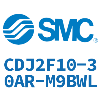 法兰型不锈钢迷你气缸 CDJ2F10-30AR-M9BWL