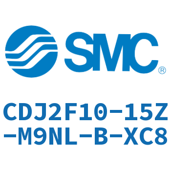 法兰型不锈钢迷你气缸 CDJ2F10-15Z-M9NL-B-XC8