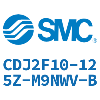 法兰型不锈钢迷你气缸 CDJ2F10-125Z-M9NWV-B