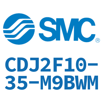 法兰型不锈钢迷你气缸 CDJ2F10-35-M9BWM