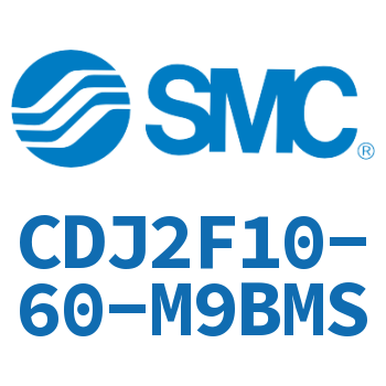 法兰型不锈钢迷你气缸 CDJ2F10-60-M9BMS