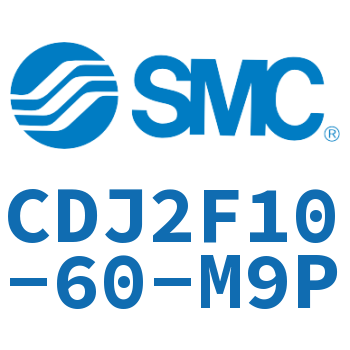 法兰型不锈钢迷你气缸 CDJ2F10-60-M9P