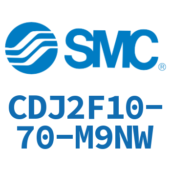 法兰型不锈钢迷你气缸 CDJ2F10-70-M9NW