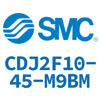 法兰型不锈钢迷你气缸 CDJ2F10-45-M9BM