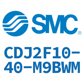 法兰型不锈钢迷你气缸 CDJ2F10-40-M9BWM