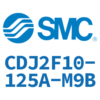 法兰型不锈钢迷你气缸 CDJ2F10-125A-M9B