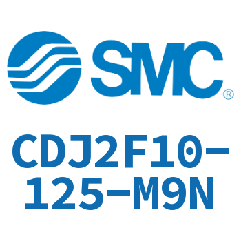 法兰型不锈钢迷你气缸 CDJ2F10-125-M9N