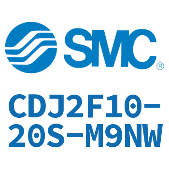 法兰型不锈钢迷你气缸 CDJ2F10-20S-M9NW