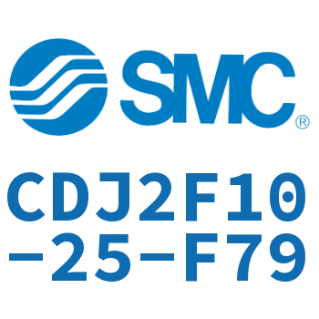 法兰型不锈钢迷你气缸 CDJ2F10-25-F79