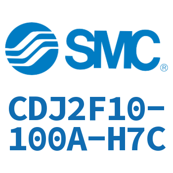 法兰型不锈钢迷你气缸 CDJ2F10-100A-H7C