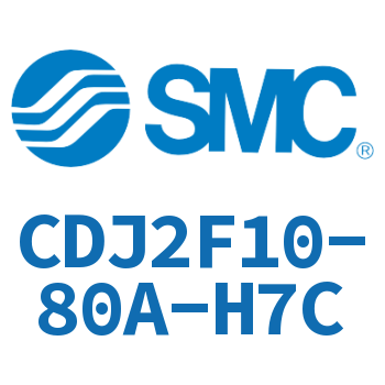 法兰型不锈钢迷你气缸 CDJ2F10-80A-H7C