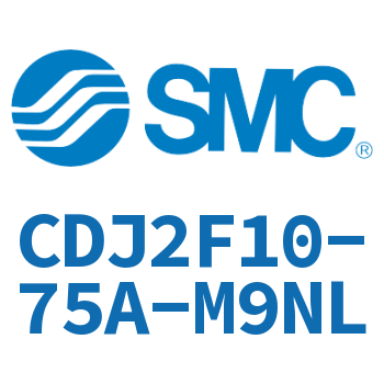 法兰型不锈钢迷你气缸 CDJ2F10-75A-M9NL