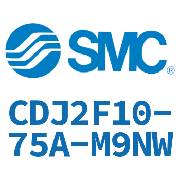 法兰型不锈钢迷你气缸 CDJ2F10-75A-M9NW