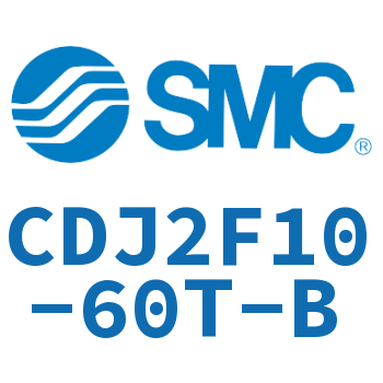 法兰型不锈钢迷你气缸 CDJ2F10-60T-B