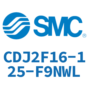 法兰型不锈钢迷你气缸 CDJ2F16-125-F9NWL