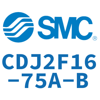 法兰型不锈钢迷你气缸 CDJ2F16-75A-B